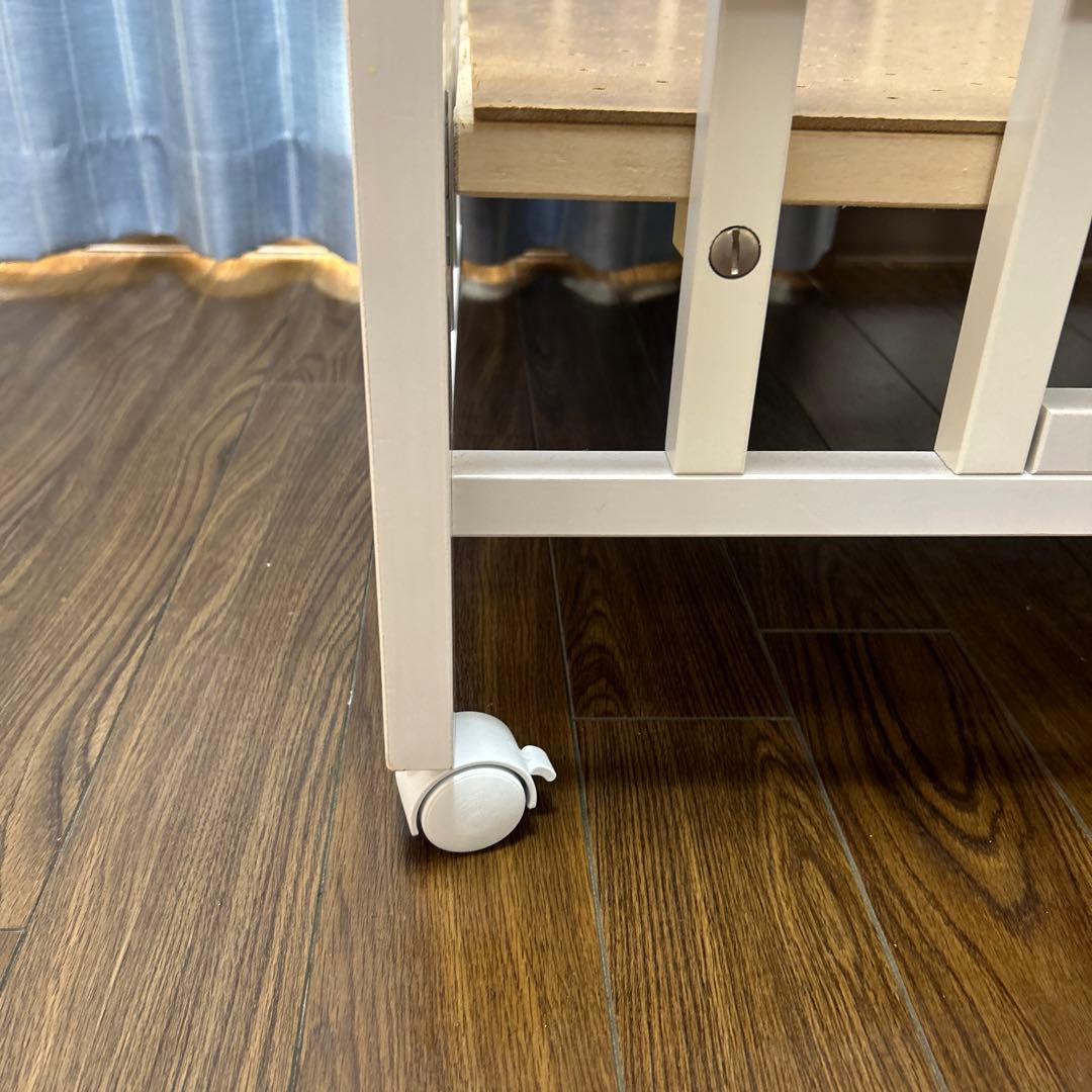 ベビーベッド チェリッシュ　ホワイト　引き取り希望　配送相談