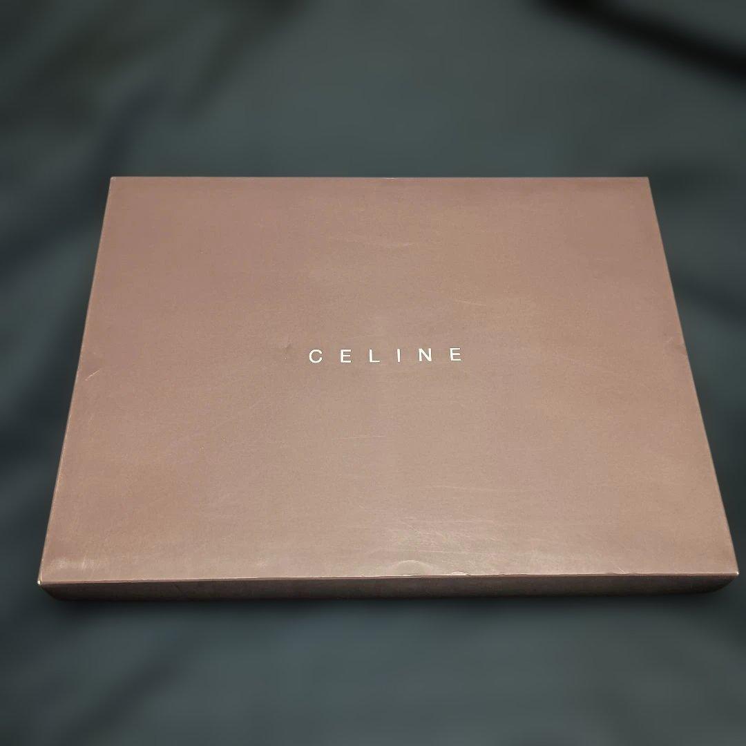 新品・未使用・箱付き★CELINE　セリーヌ★ロゴ入りフラットシーツ2枚セット