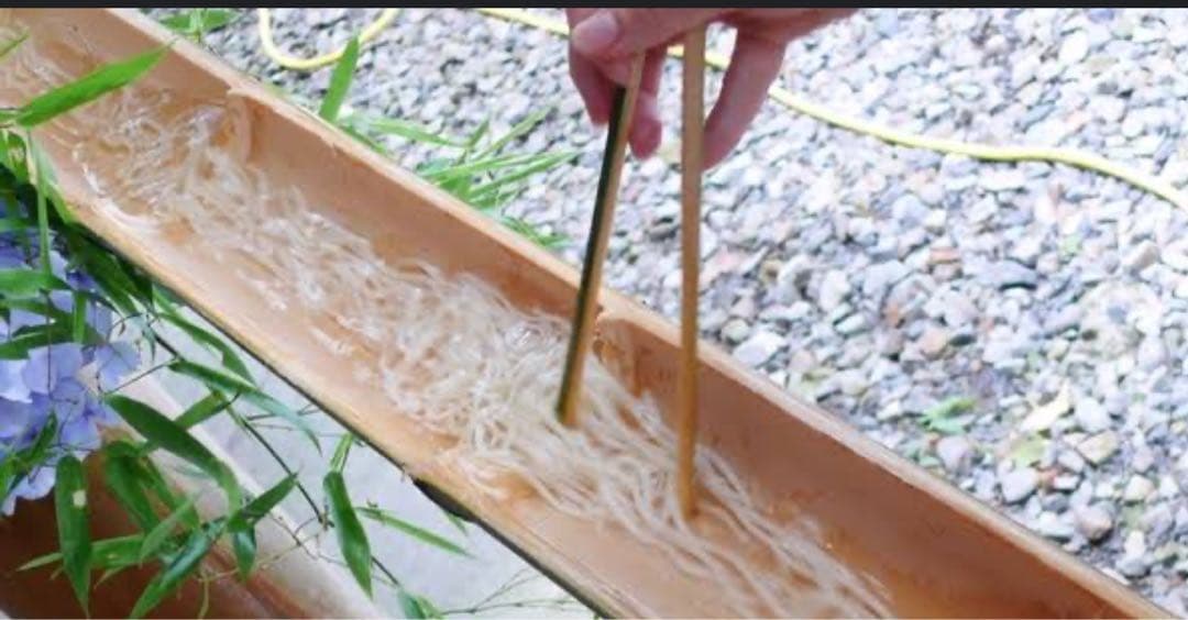 流しそうめん用　竹加工　10m以上可です。