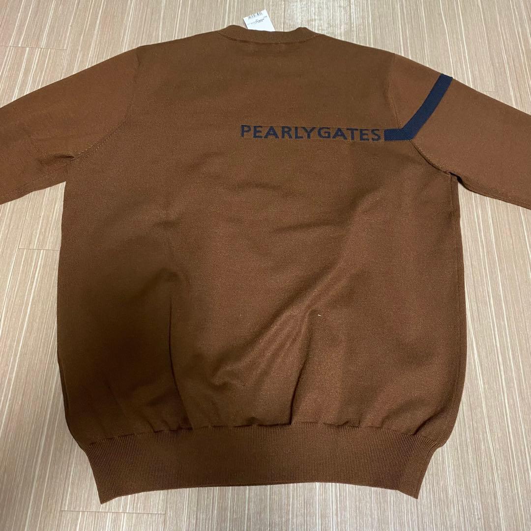 新品タグつき　パーリーゲイツ　クルーネックニット　サイズL