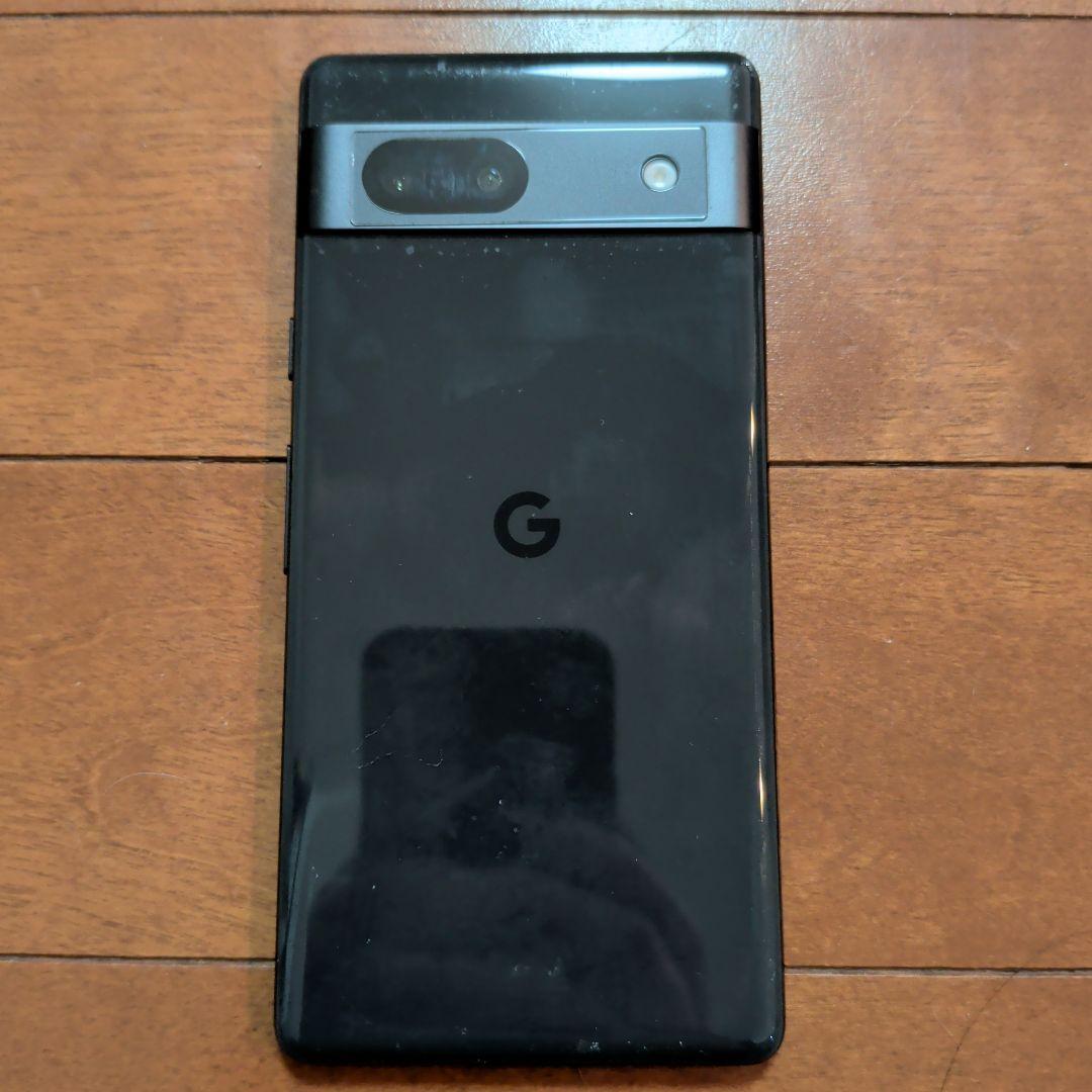 Google Pixel 7a ブラック 画面にひびあり