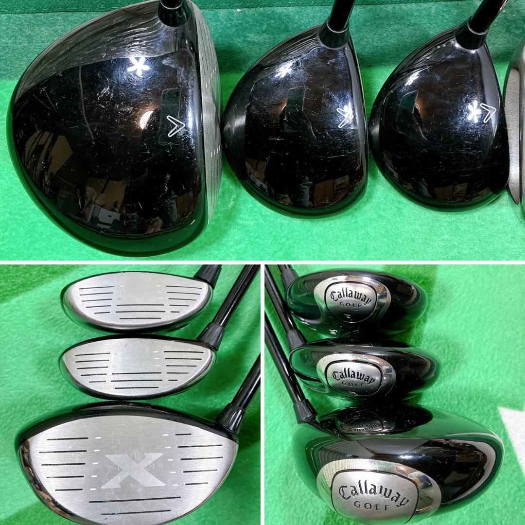 Callaway Xシリーズ　メンズ ゴルフクラブセット9本 キャロウェイ