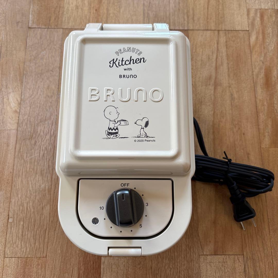 BRUNO ホットサンドメーカー シングル スヌーピー　新品未使用