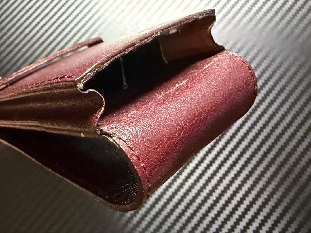 美品 モンブラン ペンケース 3本差し ブラウン