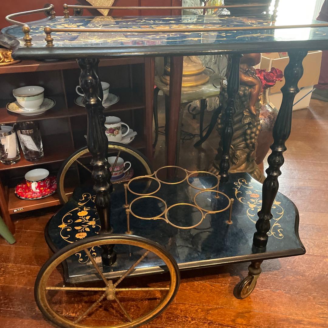 イタリア製 キッチンワゴン ティーワゴン サービスワゴン