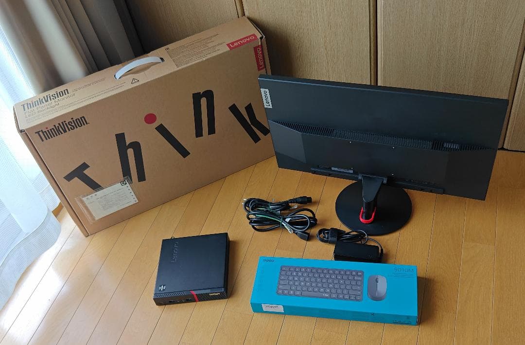 Lenovo 省スペース高性能 デスクトップPCセット