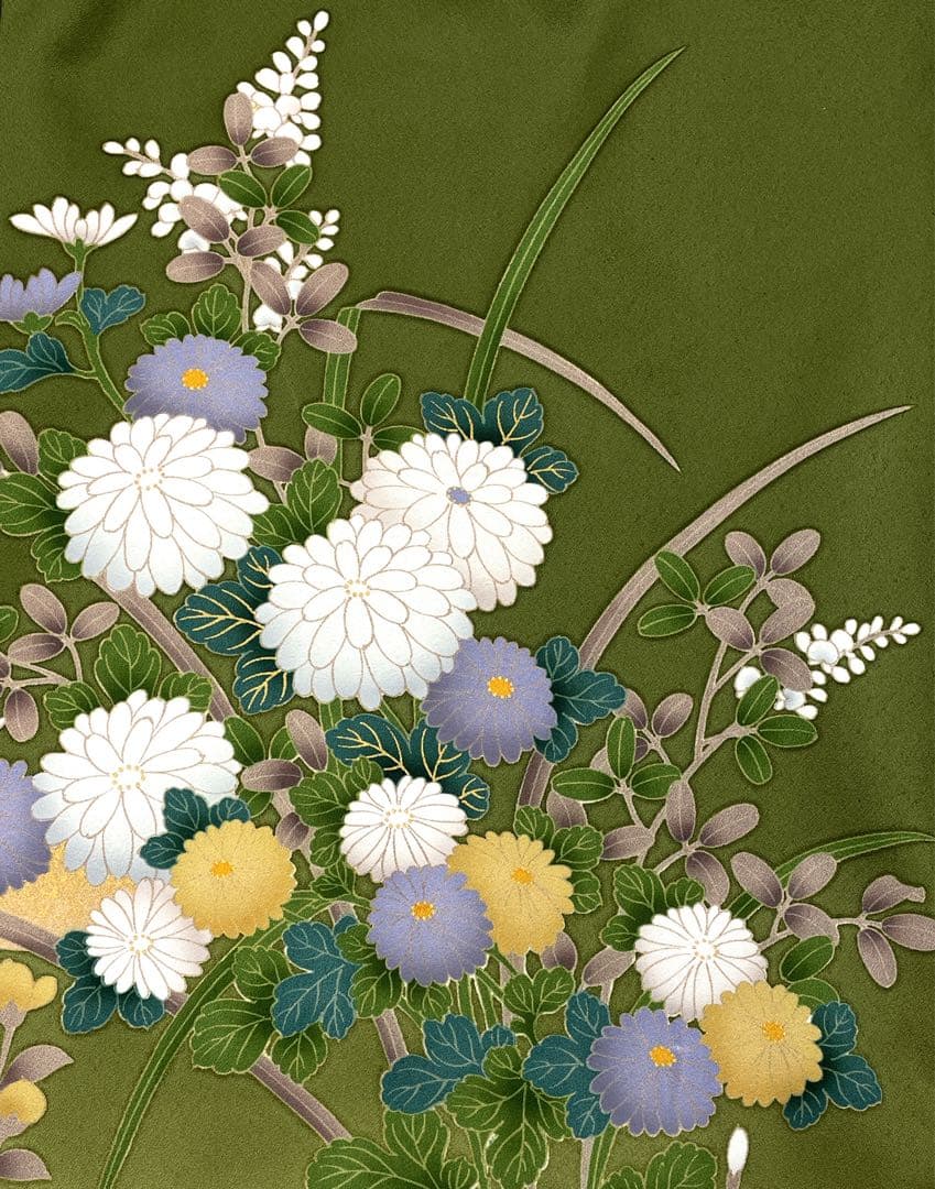 ◎mk-2023　美品　振袖　　　1-22