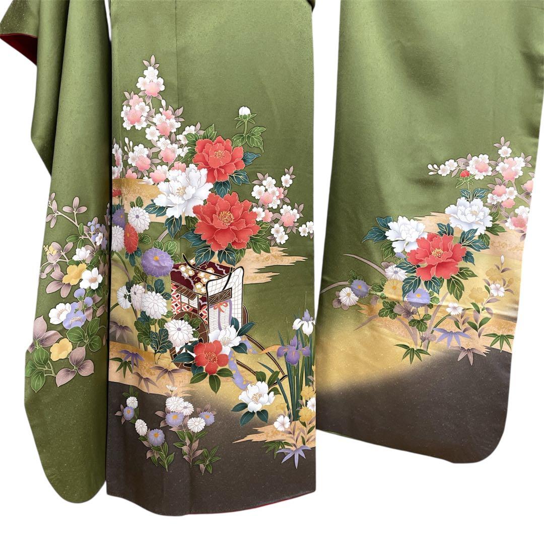 ◎mk-2023　美品　振袖　　　1-22