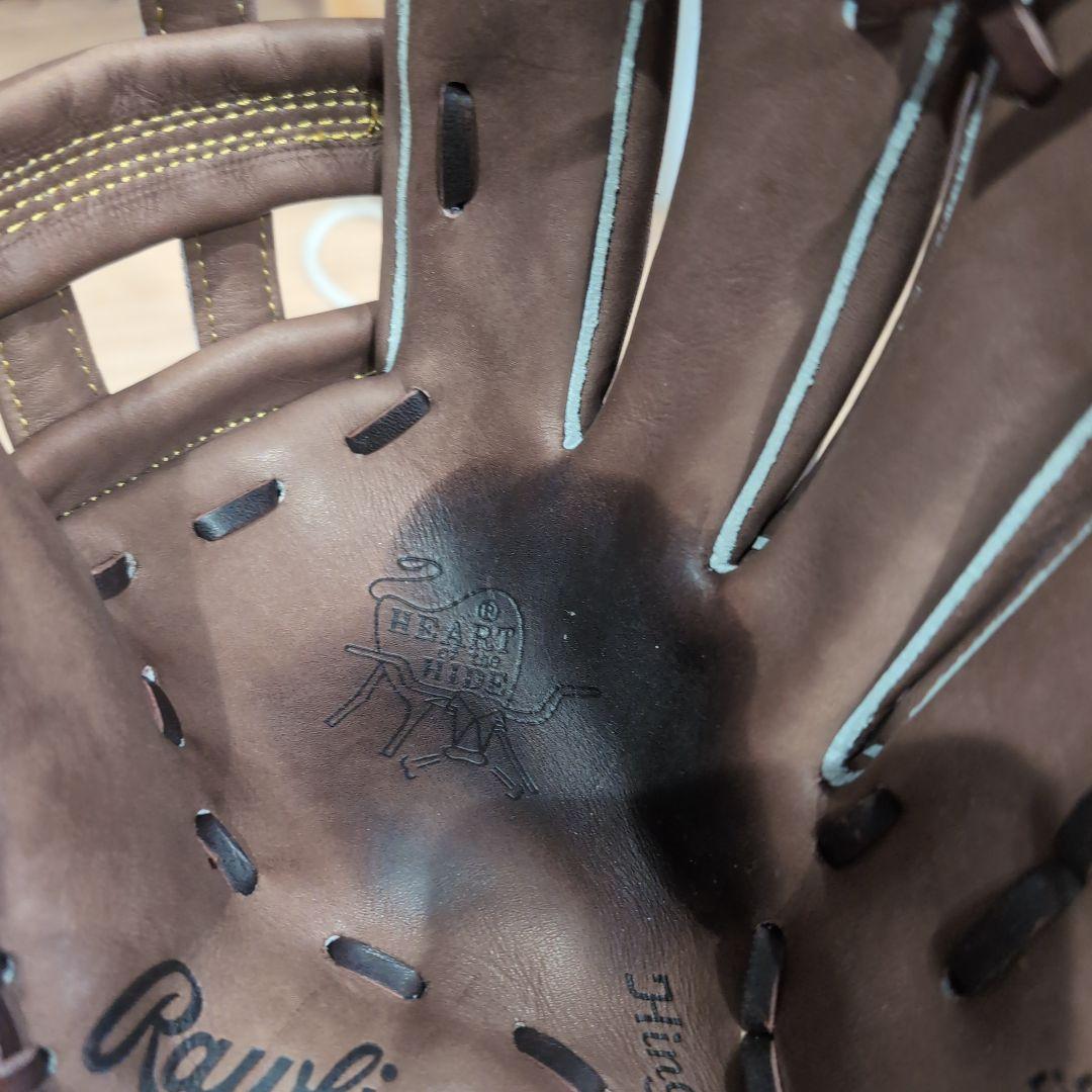 週末限定値下げ　Rawlings ローリングス軟式グラブ　内野手ブラウングローブ