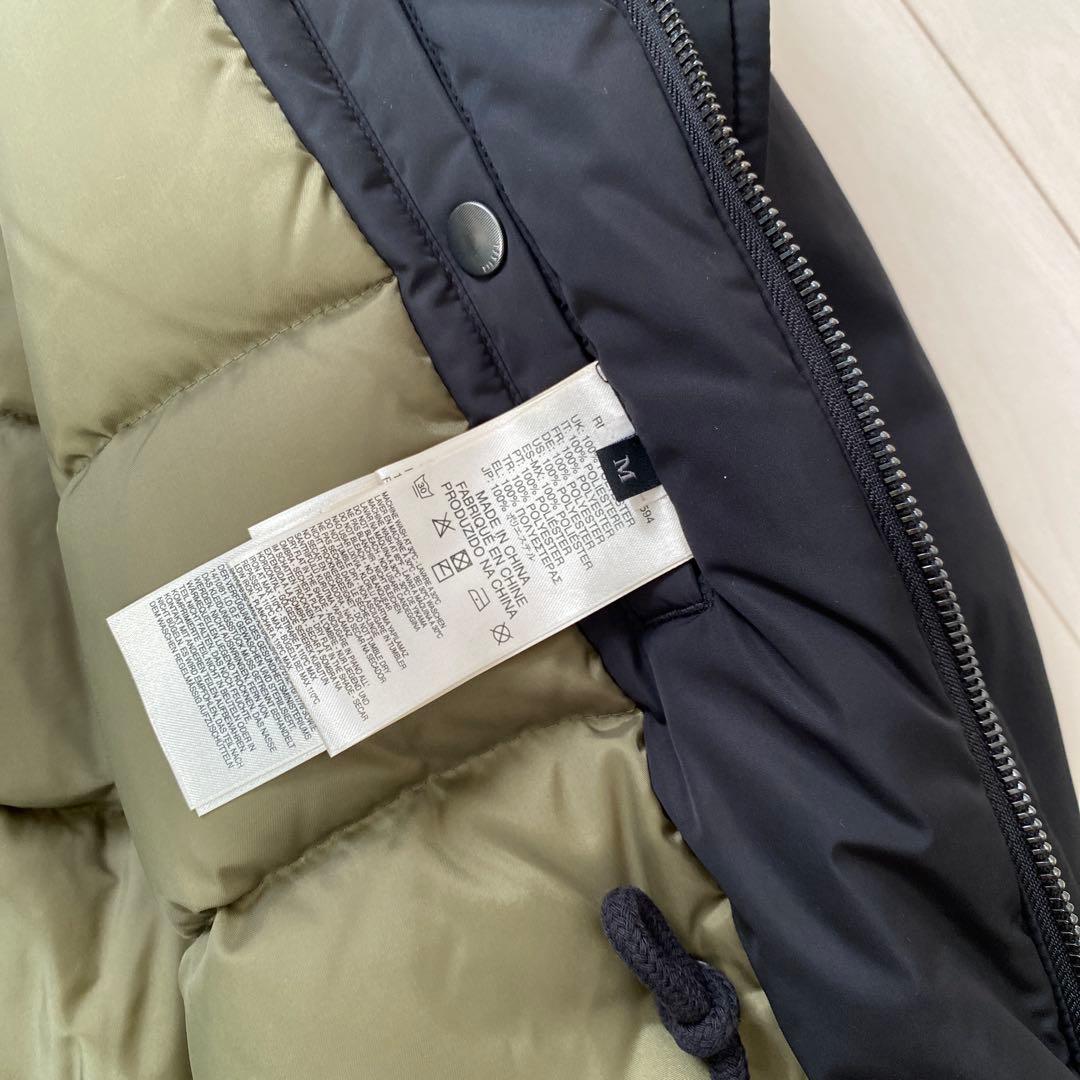 DIESEL N-3Bファー付きブラックモッズコート　メンズ