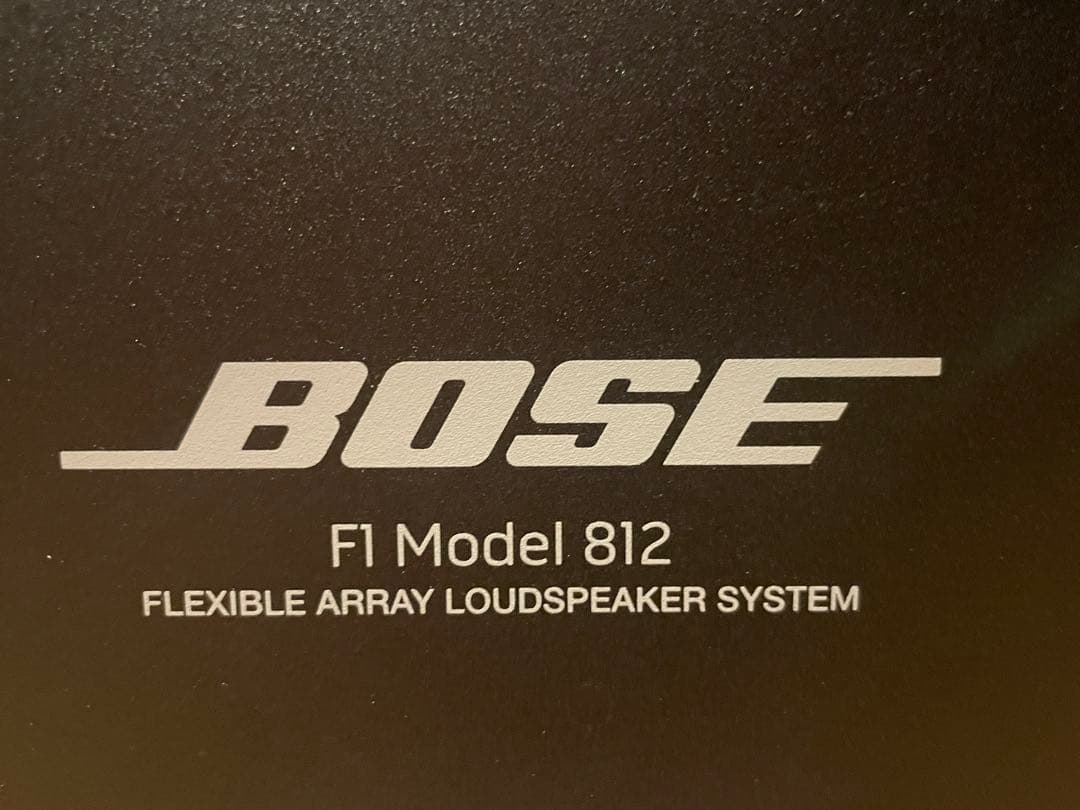 YZRHRI /Bose F1model 812縦型スピーカー2個