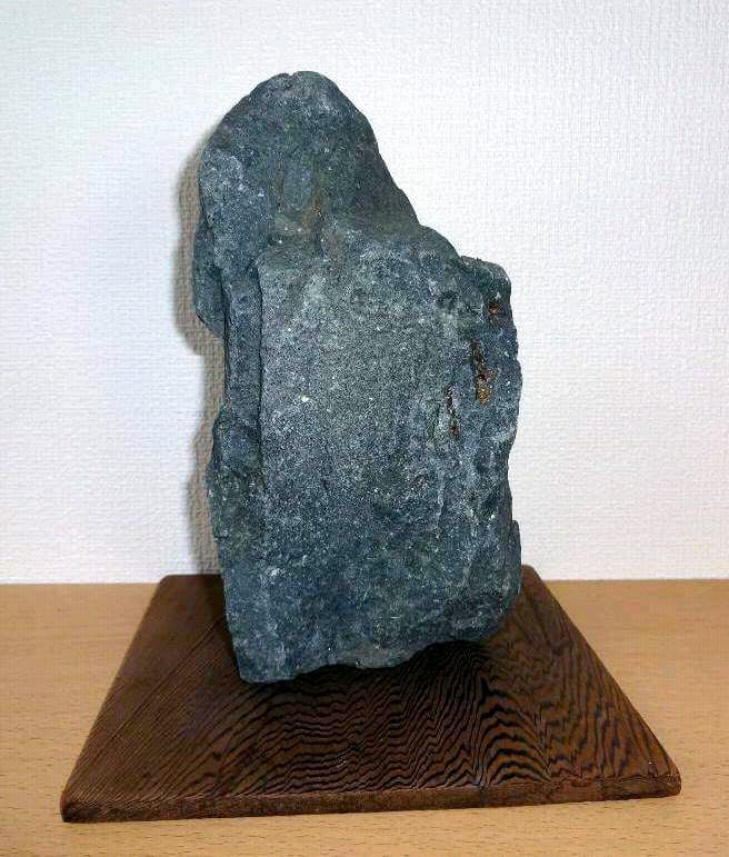 【鑑賞用自然石(風速)】自然石 板台付き