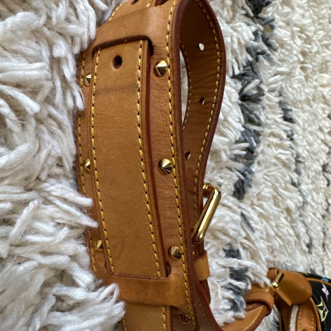 最終値下げ！Louis Vuitton ショルダーバッグ 黒/マルチカラー