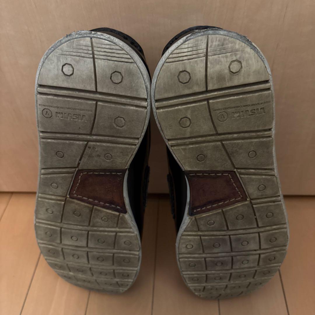 VISVIM FABRO FOLK BLACK US10 ローファー