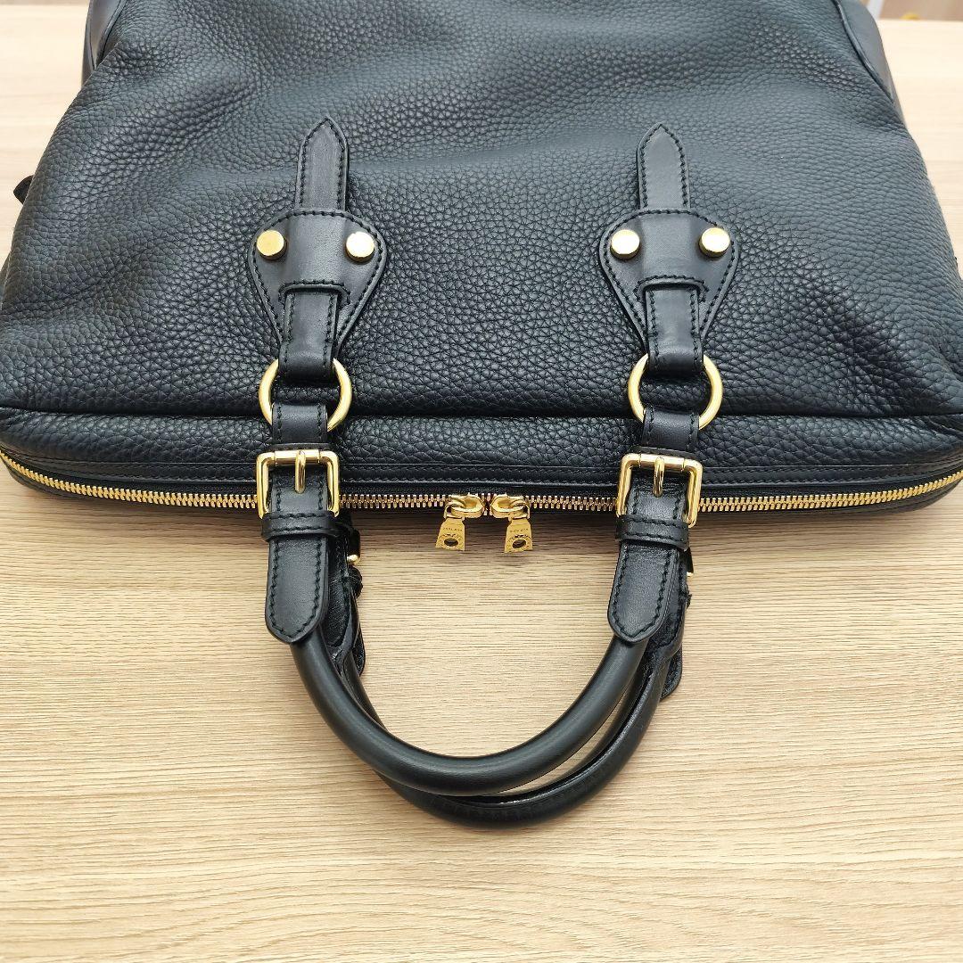 M*I様 HUNTING WORLD ブラック ビジネスバッグ