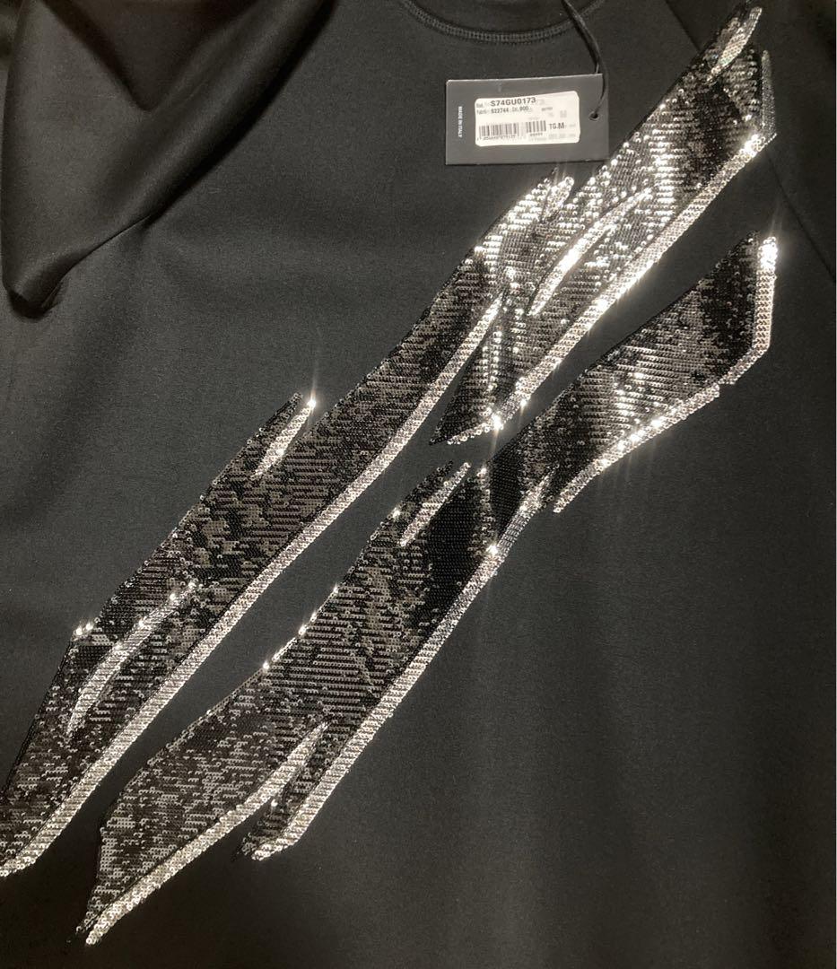 DSQUARED2 10分間試着のみゴージャス スパンコール スウェット L相当