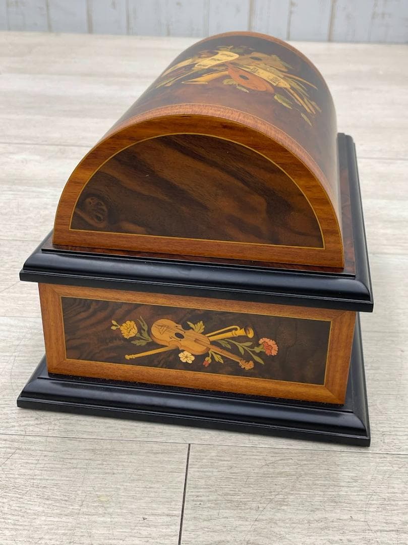 スイス リュージュ ディスクオルゴール Romance 象嵌 ディスク10枚