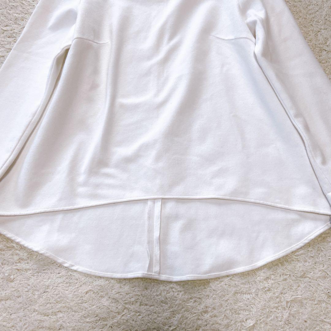 ボーダーズアットバルコニー　フリルスリーブブラウス カットソー　0size