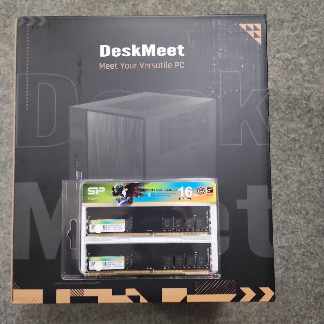 こたん 未使用のDeskMeet X300 AM4 中古メモリ8GB×2付