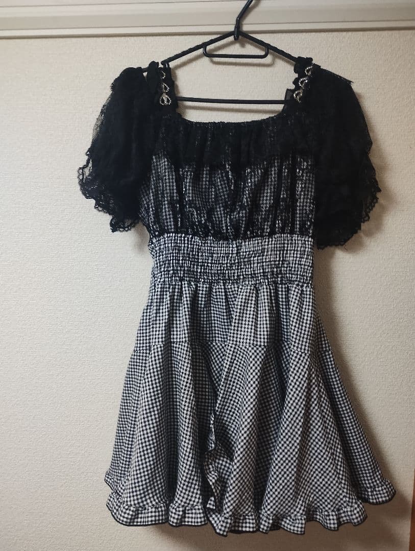 LIZLISA オフショルレイヤードワンピース