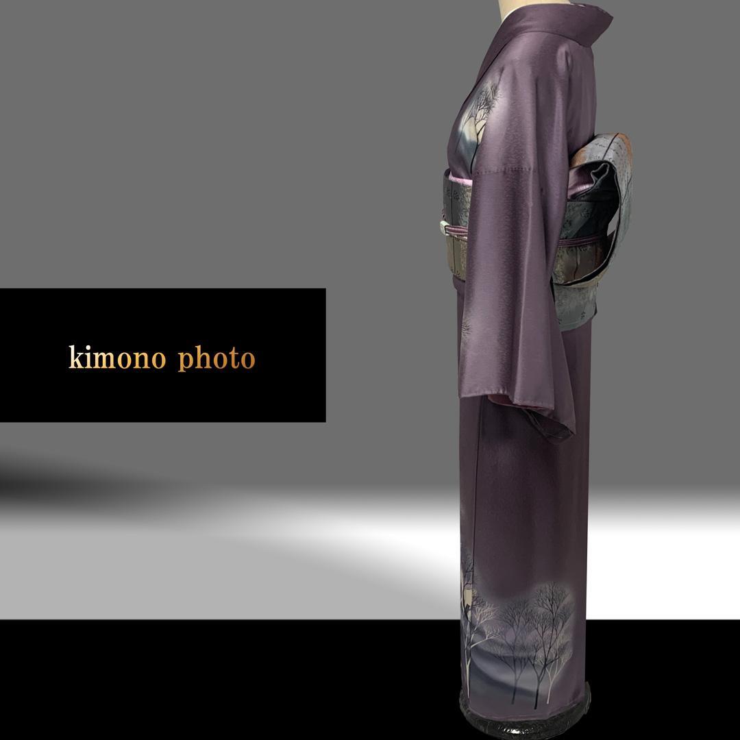 【新品、未使用】正絹【極上逸品】トールサイズ【手描き 友禅染】訪問着フルセット