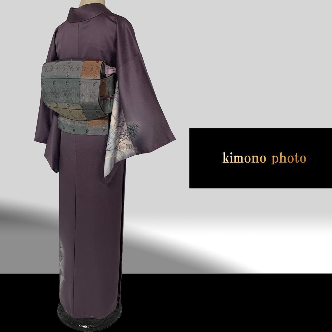 【新品、未使用】正絹【極上逸品】トールサイズ【手描き 友禅染】訪問着フルセット