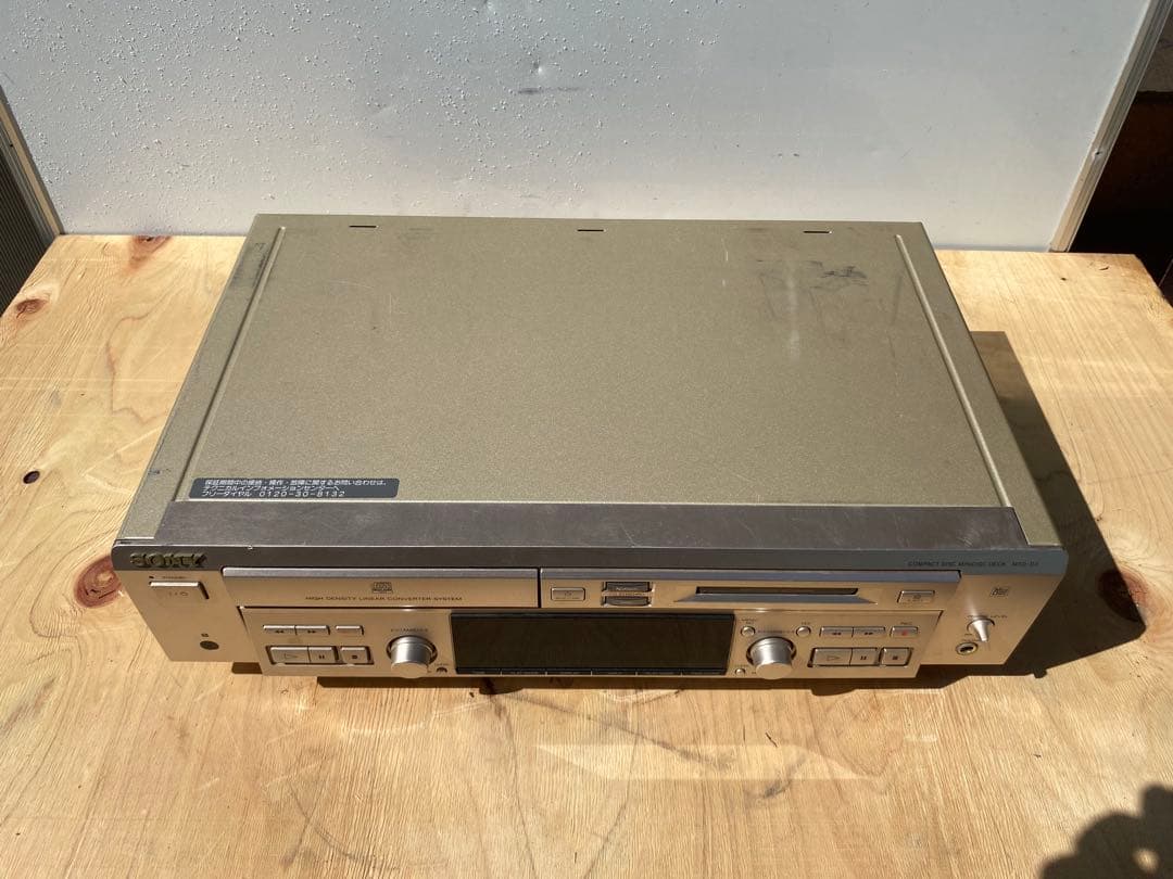 sony mxd-d3 md cdプレイヤー　中古品