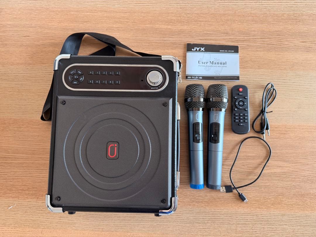 ポータブルスピーカー JYX-S55 カラオケ