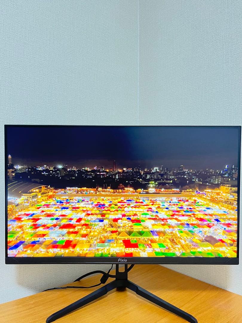 即日発送〇[美品]Pixio PX248WAVE ゲーミングモニター 23.8型