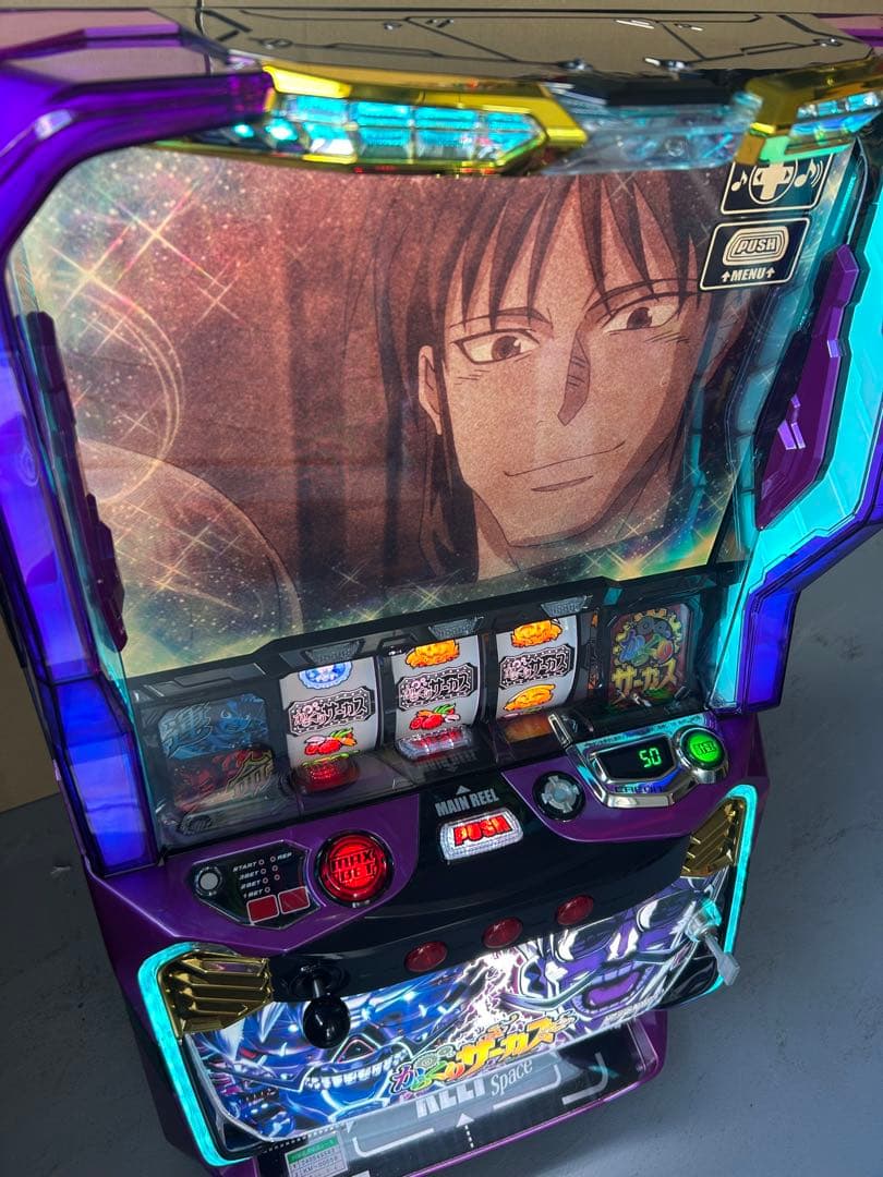 データカウンター対応　スマスロ　実機　Lからくりサーカス　フェイスレスパネル