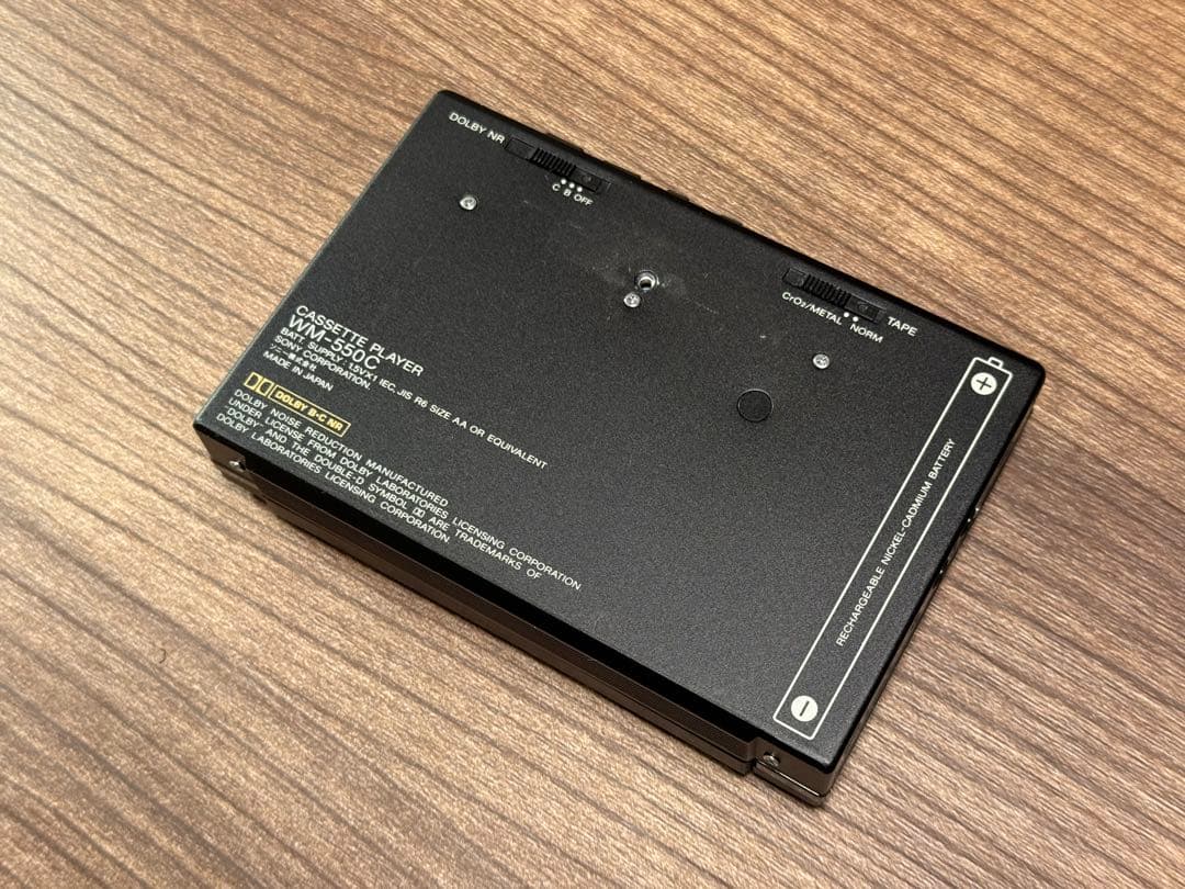 整備済｜SONY WALKMAN カセットウォークマン WM-550C 稀少