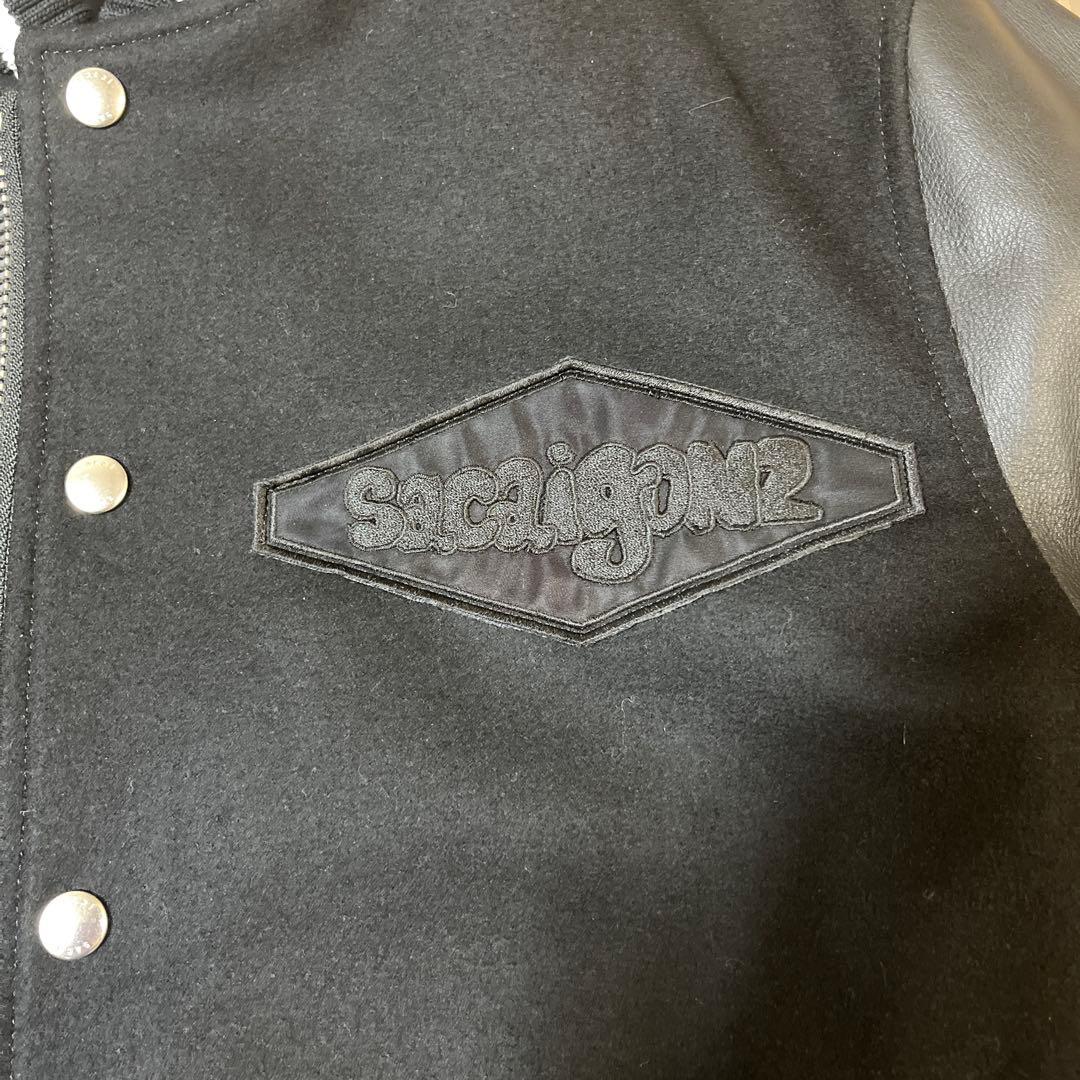 ジャケット・アウター sacai Gonz Wool Melton Leather Jacket 2