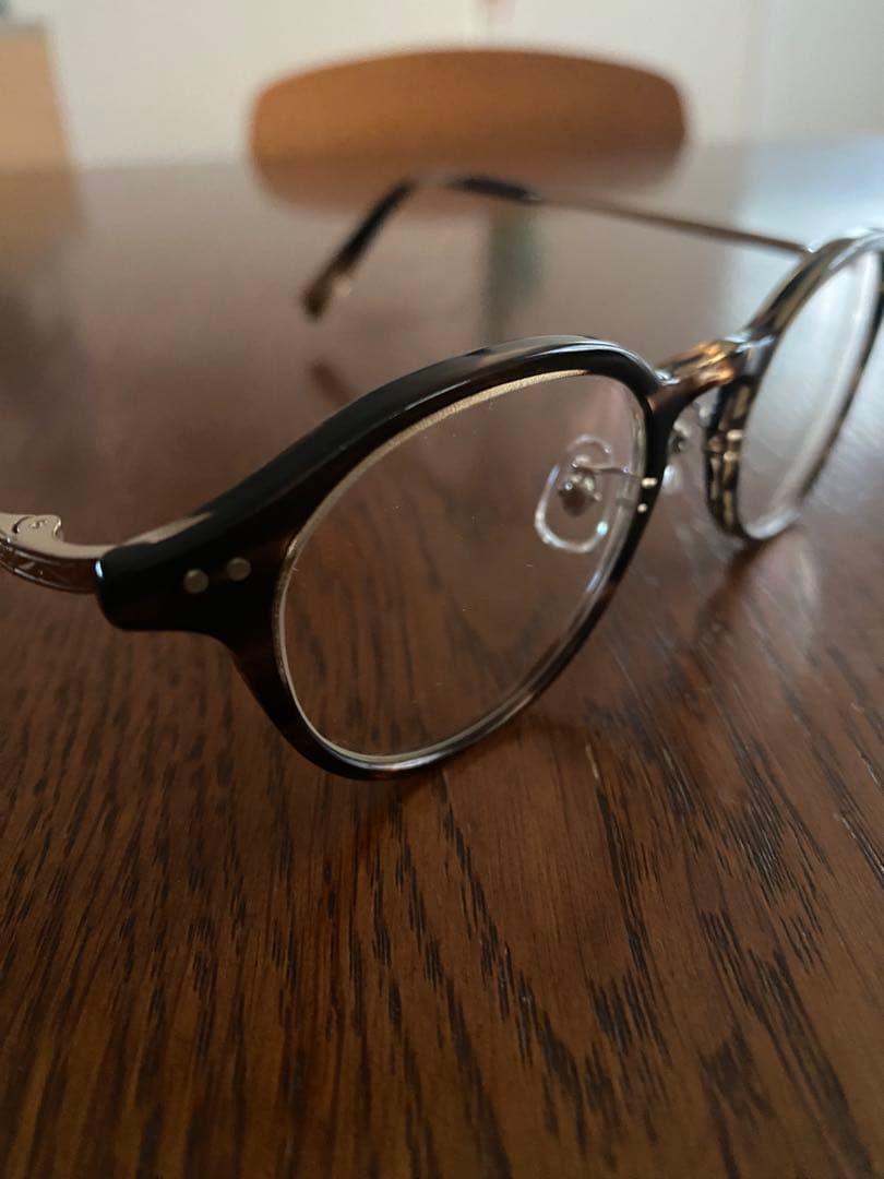 金子眼鏡 井戸多美男　手造り　T-449R CHS メガネ