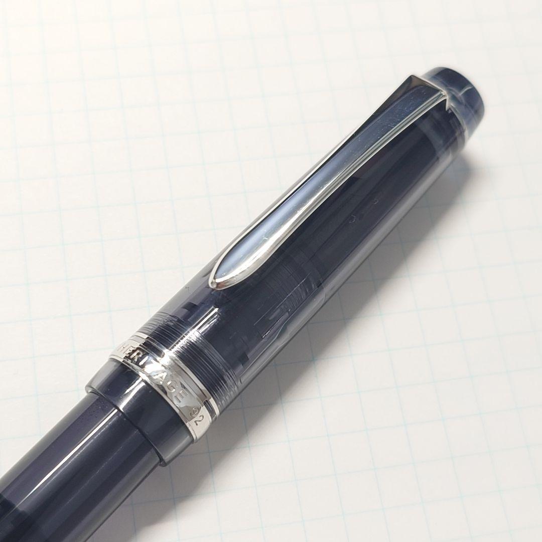 パイロット　カスタムヘリテイジ92　透明ブラック　F