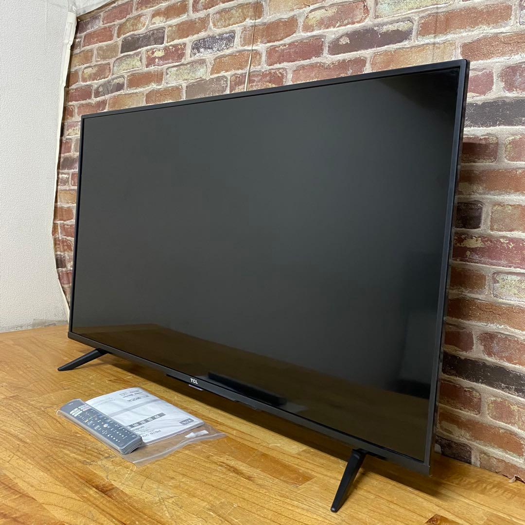 TCL 50V型 4K 液晶テレビ スマートテレビ 50P615 動画配信アプリ
