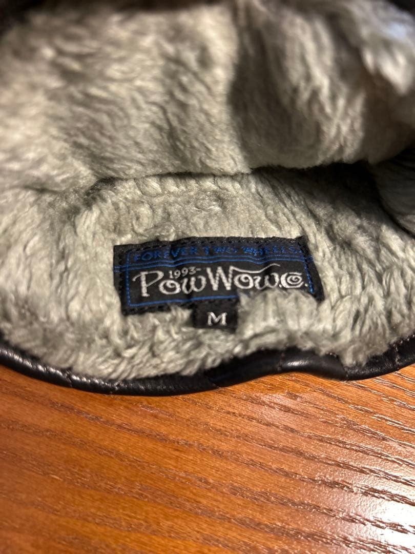 【美品】POW WOW(パウワウ) TheGauntletグローブ•ブラック•M