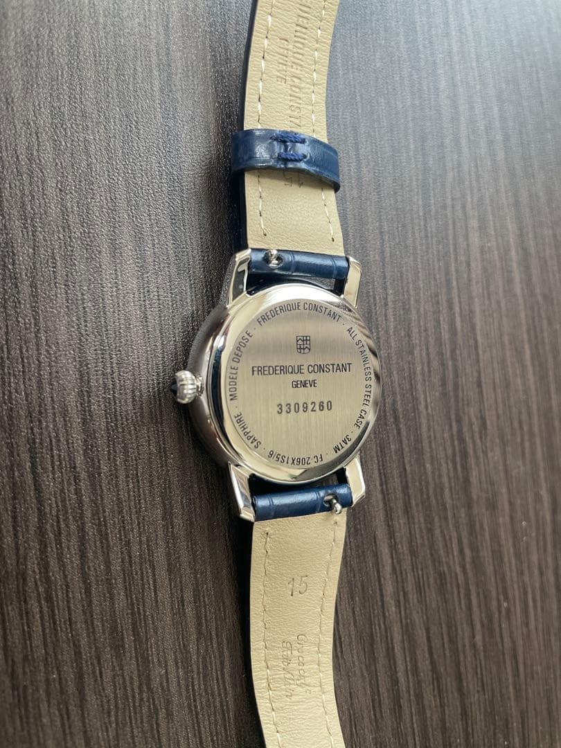 【未使用】FREDERIQUE CONSTANT スリムライン ムーンフェイス