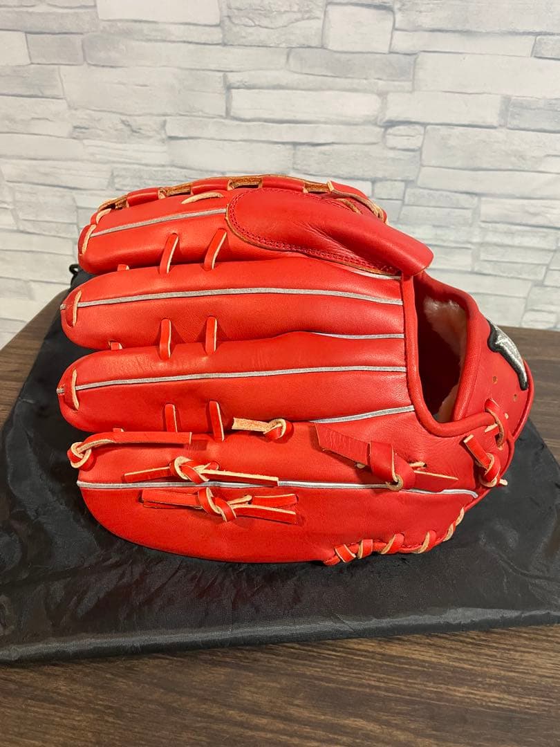 野*き様 新品軟式グローブ　ダビドスポーツ　大人サイズ　未使用品　グローブ　オレ