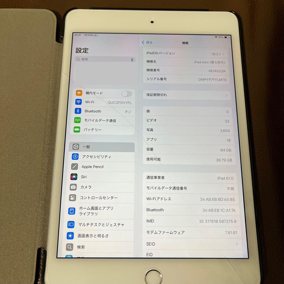 【今週末まで！】Apple iPad mini 5 Wi-Fi+Cellular