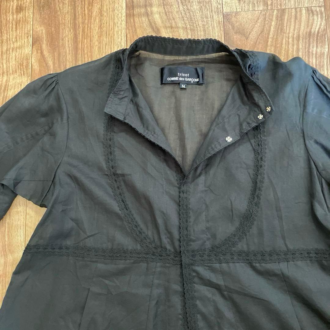 ⭐️新品　コムデギャルソントリコ　シースルー