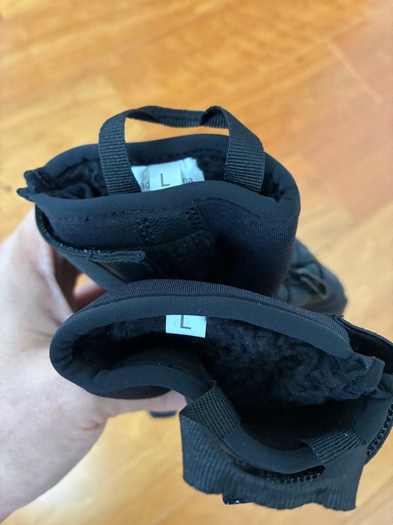 オガサカ Lサイズ ブラック スキーグローブ 未使用