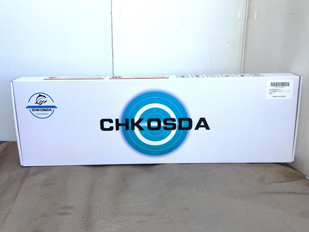 ★未開封品★CHKOSDA 27インチ両面デジタル壁掛け時計（レッド）