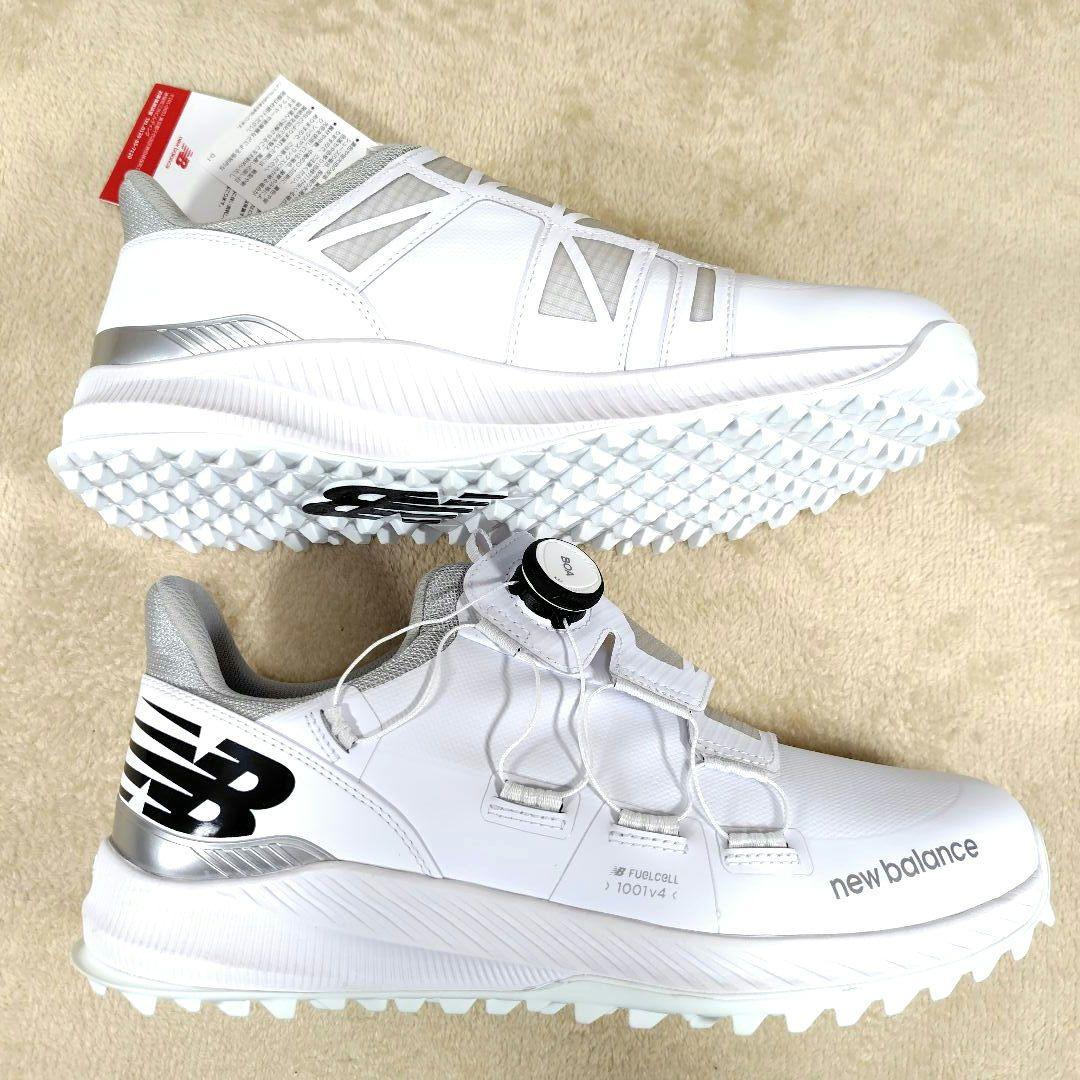 新品未使用 ニューバランス ゴルフシューズ ボア UGH1001W ホワイト