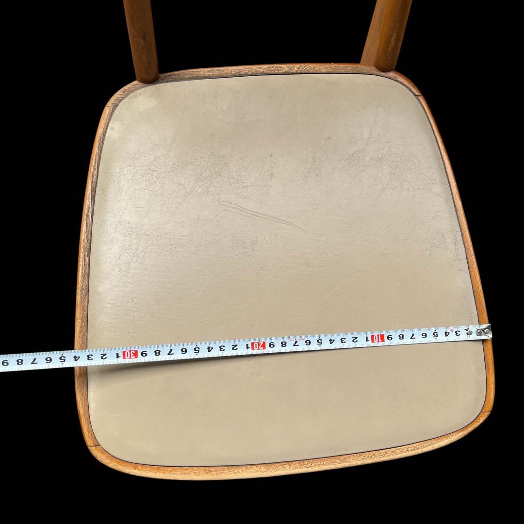 北欧レトロ オールドマルニ デルタチェア 無垢材 ベントウッドチェアー 木製椅子