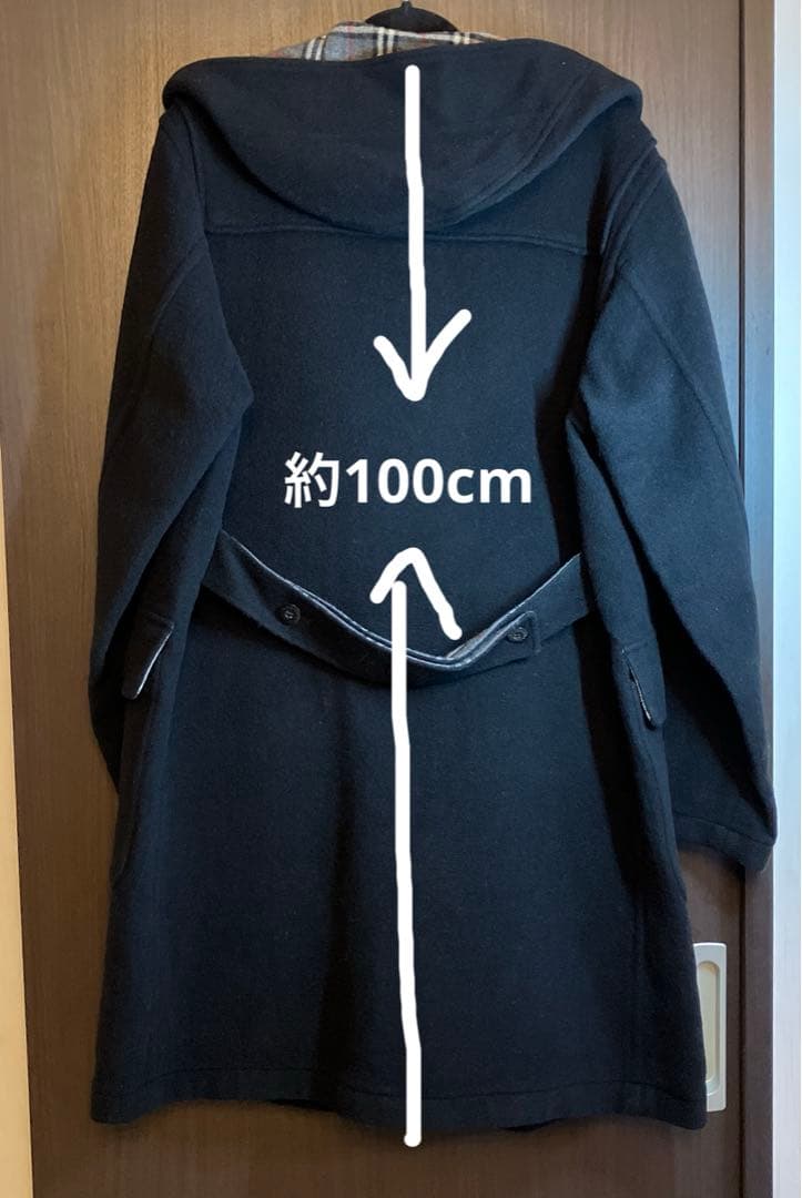 BURBBERY BLACK LABEL ダッフルコート　L フード