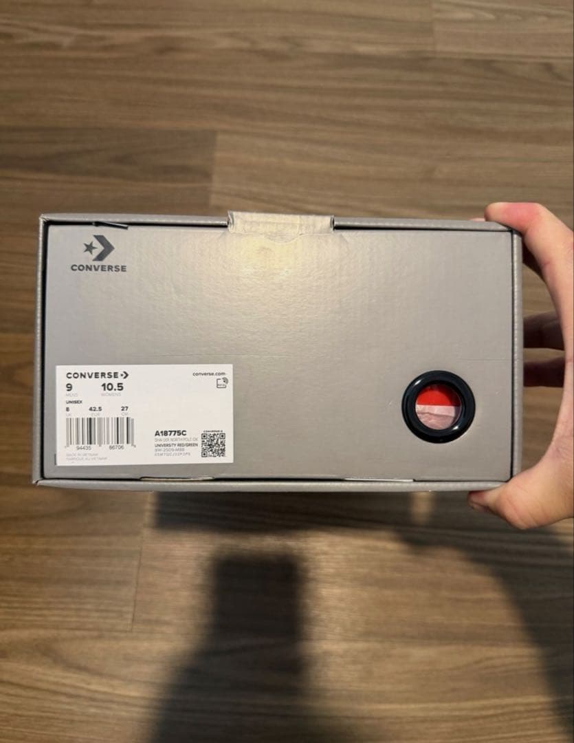 シ*タ様 SHAI001 Winter Red 27cm us9.0 即日発送