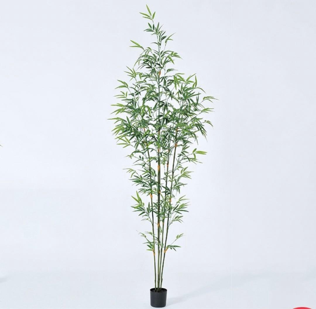 光触媒　人工観葉植物　ウォールグリーン　フェイクグリーン　バンブーツリー210