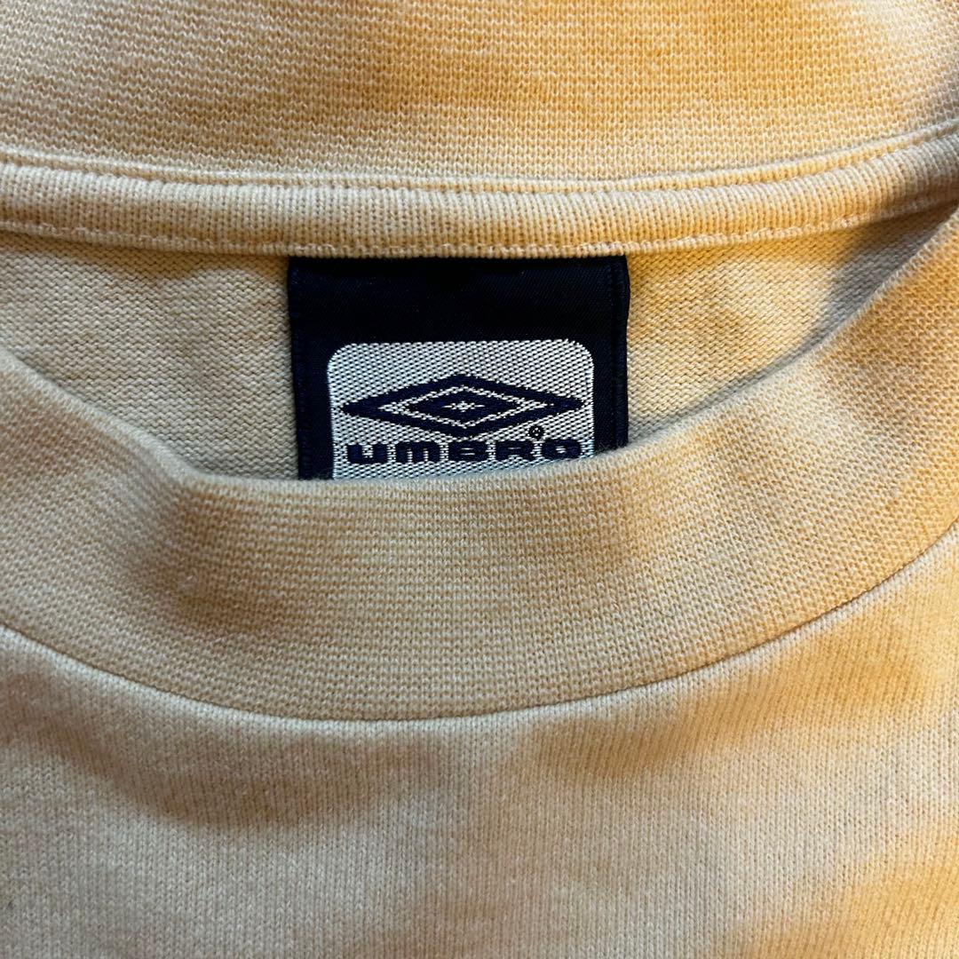 UMBRO × DESCENTE ロンT 長袖　DDFC 刺繍ロゴ 背番号10
