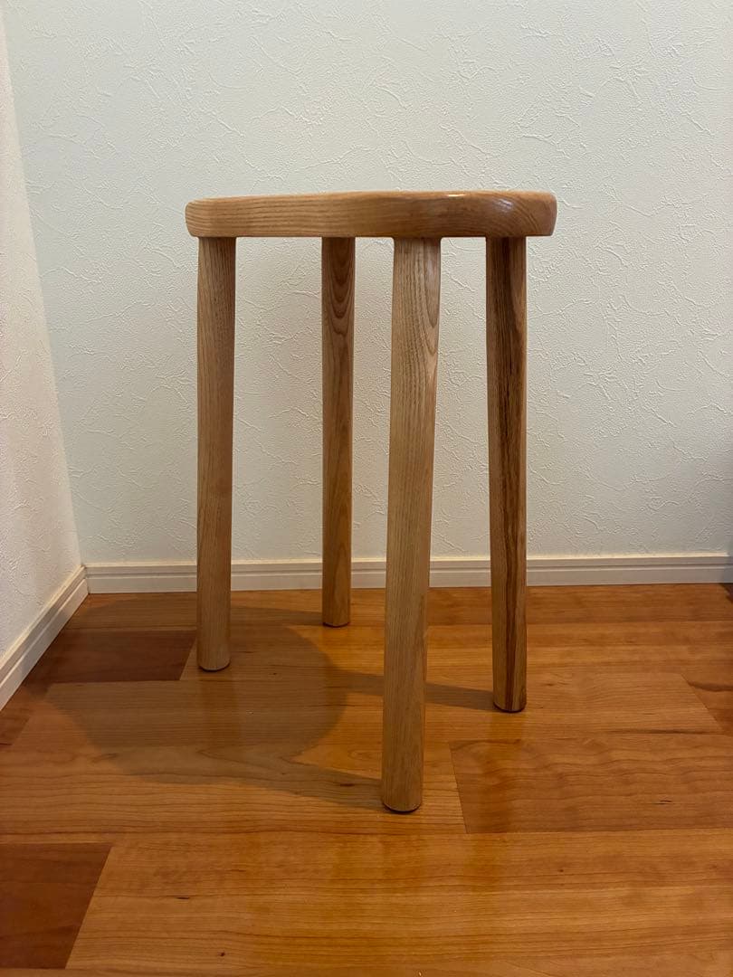 注文製作　栗の無垢材のスツール