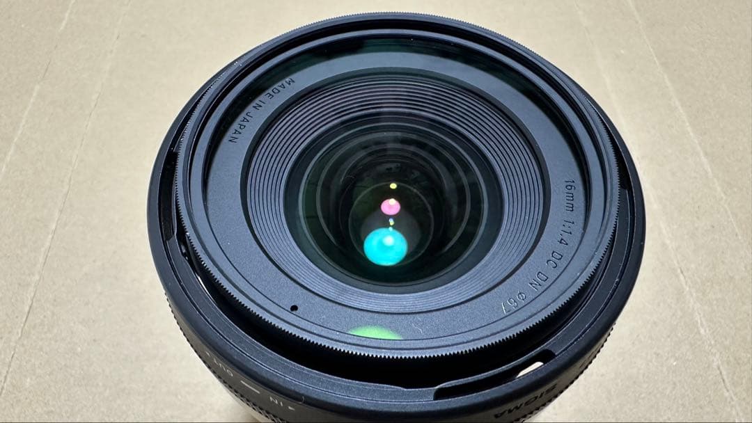 Sigma 16mm f1.4 dc dn EF-M マウント